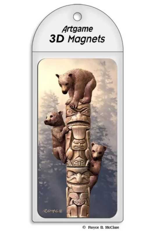 3D Magnet Braunbären